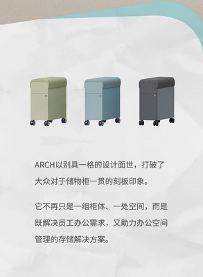 Omni新品發布│ARCH儲物柜 賦予鋼木家具新活力，激發辦公空間無限生機